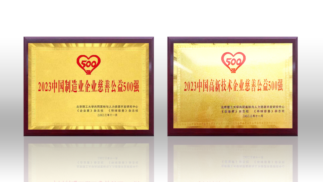 2023中国企业慈善公益500强发布 高德娱乐荣登两项榜单